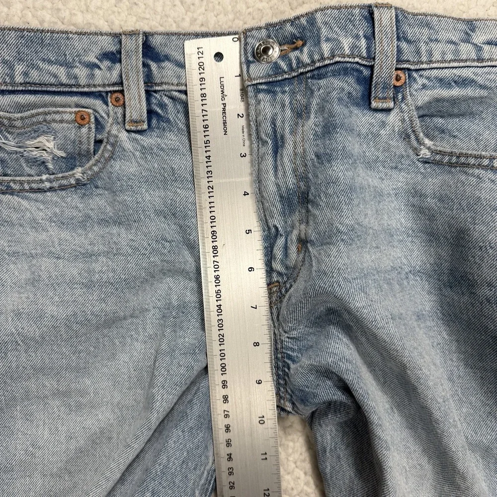 American Eagle Barrel Jeans Women's 2 (29x26) Casual Streetwear Boho Wide Leg - Picture 11 of 12